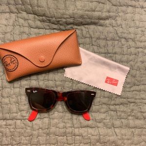 Ray-Bans Wayfarer Red Tortoise